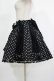 画像2: Angelic Pretty / 別珍ドットスカート Free ブラック H-25-11-19-004-AP-SK-NS-ZH (2)