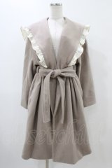 MILK / Palaceガウンコート  ベージュ H-25-11-19-1036-ML-CO-KB-ZH