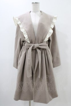 画像1: MILK / Palaceガウンコート  ベージュ H-25-11-19-1036-ML-CO-KB-ZH