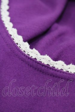 画像3: Emily Temple cute / リボンスリーブカットソー  パープル H-25-11-19-1037-ET-TO-KB-ZH