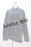 MILKBOY / CHECKED SHIRTS  グリーン H-25-11-19-1044-MB-BL-KB-ZH