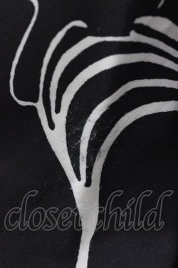 画像3: NieR Clothing / 着物風袖ブロッキングシャツ  黒 H-25-11-19-1048-PU-BL-KB-ZH