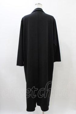 画像2: NieR Clothing / 刺繍ロングジャケット  ブラック H-25-11-19-1050-PU-JA-KB-ZH