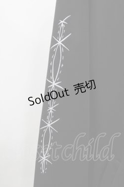 画像4: NieR Clothing / 刺繍ロングジャケット  ブラック H-25-11-19-1050-PU-JA-KB-ZH