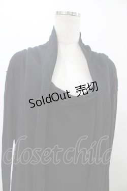 画像4: alice auaa / コットンニットロングワンピース 1（メンズサイズ） ブラック H-25-11-19-1010-AA-OP-KB-ZH