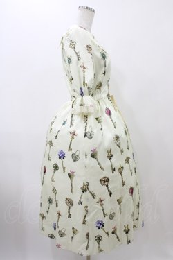 画像3: MILK / プリンセスKeyドレス  アイボリー H-25-11-19-1012-ML-OP-KB-ZH