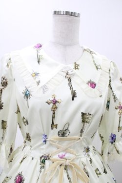 画像4: MILK / プリンセスKeyドレス  アイボリー H-25-11-19-1012-ML-OP-KB-ZH