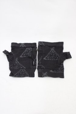 画像2: h.NAOTO / フィンガーレスグローブ  ブラック H-25-11-19-1002-HN-ZA-KB-ZH