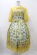 画像1: Jane Marple / Chromos bouquetのガーデンドレス  イエロー H-25-11-19-1013-JM-OP-KB-ZH (1)