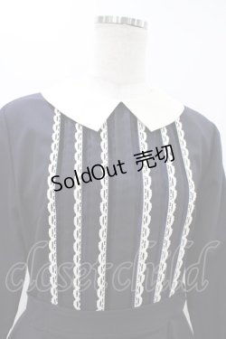 画像4: Jane Marple / ビンテージポプリンのドミトリードレス  ネイビー H-25-11-19-1014-JM-OP-KB-ZH