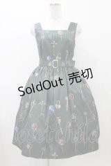 MILK / ラビリンスKeyジャンスカ  ダークグリーン H-25-11-19-1016-ML-OP-KB-ZH