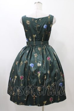 画像2: MILK / ラビリンスKeyジャンスカ  ダークグリーン H-25-11-19-1016-ML-OP-KB-ZH