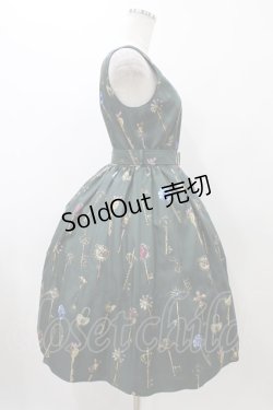 画像3: MILK / ラビリンスKeyジャンスカ  ダークグリーン H-25-11-19-1016-ML-OP-KB-ZH