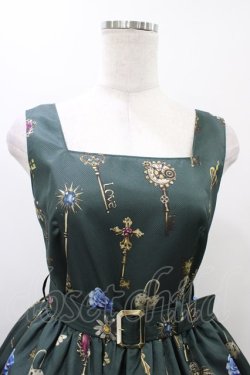 画像4: MILK / ラビリンスKeyジャンスカ  ダークグリーン H-25-11-19-1016-ML-OP-KB-ZH