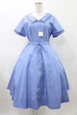 画像1: MILK / marine ドレス  ブルー H-25-11-19-1019-ML-OP-KB-ZH