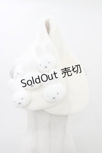 merry jenny / もこもこmiffyティペット  オフ H-25-11-19-1004-LO-ZA-KB-ZH