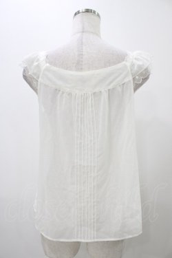 画像2: Emily Temple cute / ドビードットオーバーブラウス  オフホワイト H-25-11-19-1028-ET-BL-KB-ZH