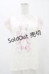 Emily Temple cute / Bunnyフリルカットソー  オフ H-25-11-19-1029-ET-TO-KB-ZH