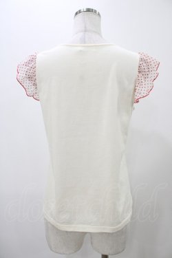 画像2: Emily Temple cute / Bunnyフリルカットソー  オフ H-25-11-19-1029-ET-TO-KB-ZH