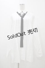 MILKBOY / TUCKED TIE SHIRTS  オフホワイト H-25-11-19-1031-MB-BL-KB-ZH