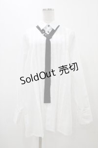 MILKBOY / TUCKED TIE SHIRTS  オフホワイト H-25-11-19-1031-MB-BL-KB-ZH