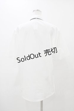 画像2: 【SALE】MILKBOY / LACY SHIRTS  ホワイト H-25-11-19-1032-MB-BL-KB-ZH