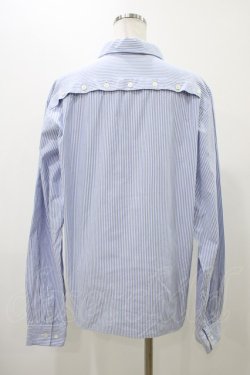 画像2: MILKBOY / ヘンゼルAndグレーテルシャツ  ストライプ(サックス) H-25-11-19-1033-MB-BL-KB-ZH