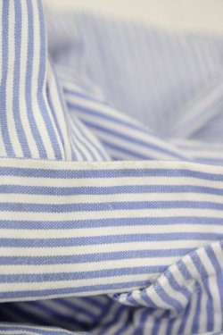 画像4: MILKBOY / ヘンゼルAndグレーテルシャツ  ストライプ(サックス) H-25-11-19-1033-MB-BL-KB-ZH