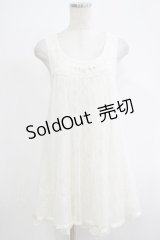 axes femme / レースチュールワンピース M オフ H-25-11-19-058-AX-TO-NS-ZH