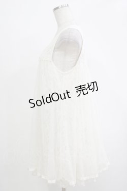 画像2: axes femme / レースチュールワンピース M オフ H-25-11-19-058-AX-TO-NS-ZH