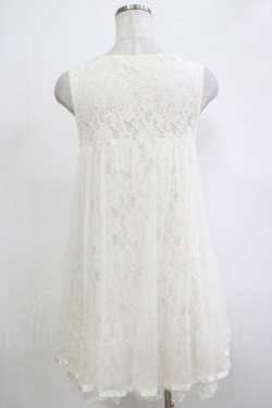 画像3: axes femme / レースチュールワンピース M オフ H-25-11-19-058-AX-TO-NS-ZH