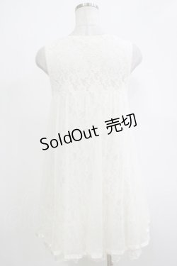 画像3: axes femme / レースチュールワンピース M オフ H-25-11-19-058-AX-TO-NS-ZH