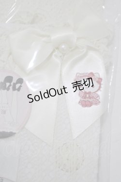 画像3: m petit by misako / AMOVKキティPLリボン  アイボリー H-25-11-19-059-LO-ZA-NS-ZH
