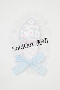 Nile Perch / ワッペンバレッタ&ブローチ   サックス H-25-11-19-070-LO-AC-NS-ZH