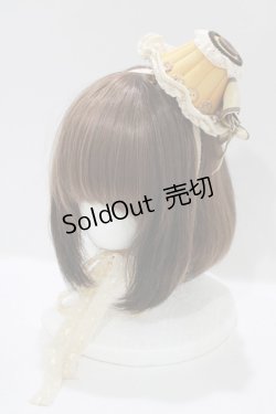 画像1: Hoshibako Works / キャラメルカヌレ ミニハット  ジンジャー H-25-11-19-075-LO-AC-NS-ZH