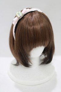 RoseMarie seoir / bijou ribbon headband  ピンク H-25-11-19-076-LO-AC-NS-ZH