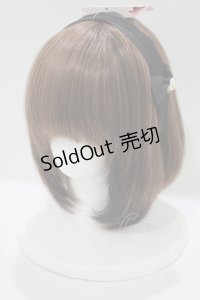 m petit by misako / NINA'sコラボ AM*NIフラワーカチューシャ  ブラック H-25-11-19-077-LO-AC-NS-ZH