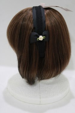 画像2: m petit by misako / NINA'sコラボ AM*NIフラワーカチューシャ  ブラック H-25-11-19-077-LO-AC-NS-ZH