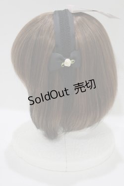 画像2: m petit by misako / NINA'sコラボ AM*NIフラワーカチューシャ  ブラック H-25-11-19-077-LO-AC-NS-ZH