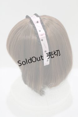 画像2: RoseMarie seoir / princess ribbon headband  ピンク H-25-11-19-078-LO-AC-NS-ZH