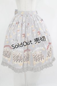 metamorphose / Nostalgic chessboardスカート Free グレー H-25-11-19-006-ME-SK-NS-ZH