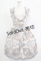 Juliette et Justine / Poterie de la Fleurs et Plumes OP サイズ1 Bleu H-25-11-19-007-CL-OP-NS-ZH