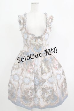 画像1: Juliette et Justine / Poterie de la Fleurs et Plumes OP サイズ1 Bleu H-25-11-19-007-CL-OP-NS-ZH