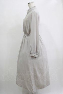 画像2: Newlyme / 刺繍入りチャイナワンピース Free グレー H-25-11-19-008-GO-OP-NS-ZH