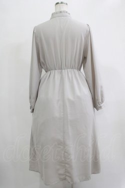 画像3: Newlyme / 刺繍入りチャイナワンピース Free グレー H-25-11-19-008-GO-OP-NS-ZH