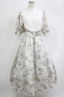 画像1: m petit by misako / AM*トワルドジュイワンピース M オフ H-25-11-19-009-LO-OP-NS-ZH