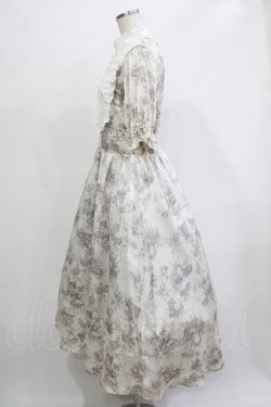 画像2: m petit by misako / AM*トワルドジュイワンピース M オフ H-25-11-19-009-LO-OP-NS-ZH