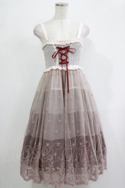 画像1: axes femme / グラデーション2wayワンピース M ピンク H-25-11-19-010-AX-OP-NS-ZH