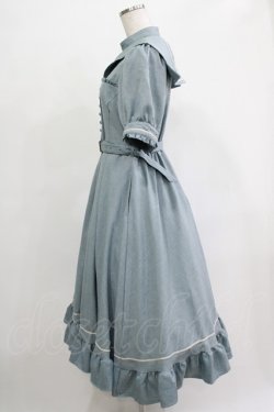 画像2: Kurumi Collaboration / マリンアカデミアワンピース M サックス H-25-11-19-011-GO-OP-NS-ZH