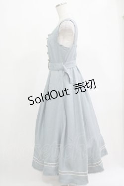 画像2: Kurumi Collaboration / マリンアカデミアジャンパースカート M サックス H-25-11-19-012-GO-OP-NS-ZH